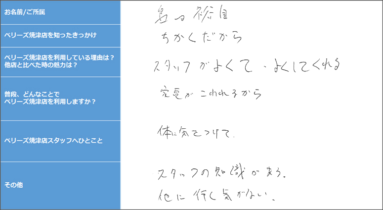 島田 裕自 様